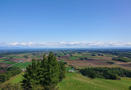 新嵐山展望台からの風景