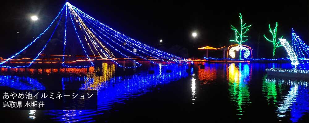 あやめ池イルミネーション