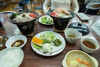 夕食の一例