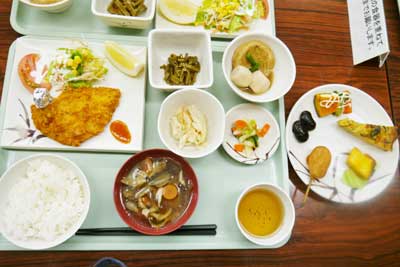夕食の一例